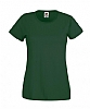 Camiseta Original Lady Fit Fruit Of The Loom - Color Verde Botella